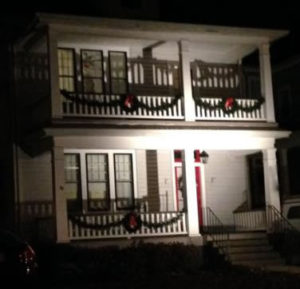 Decorated home on Chesapeake Avenue