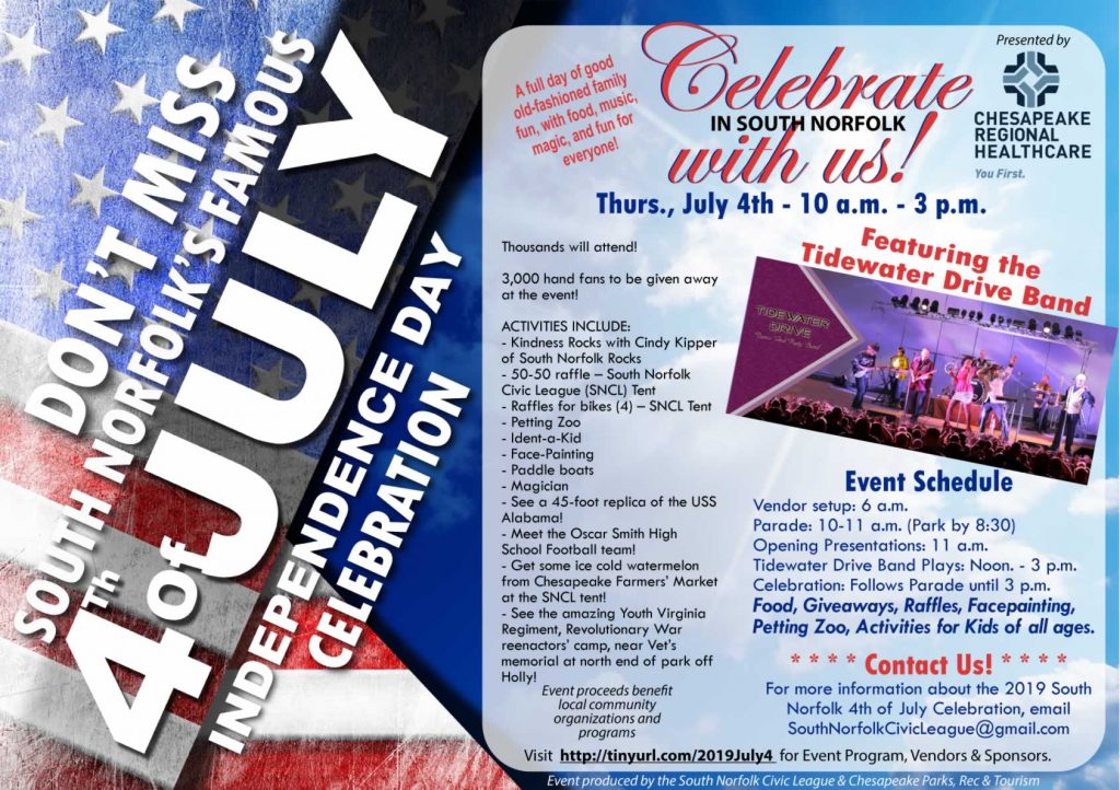 2019 4th of July in South Norfolk Flier