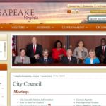 Chesapeake City Council meets 2nd, 3rd, 4th Tuesdays