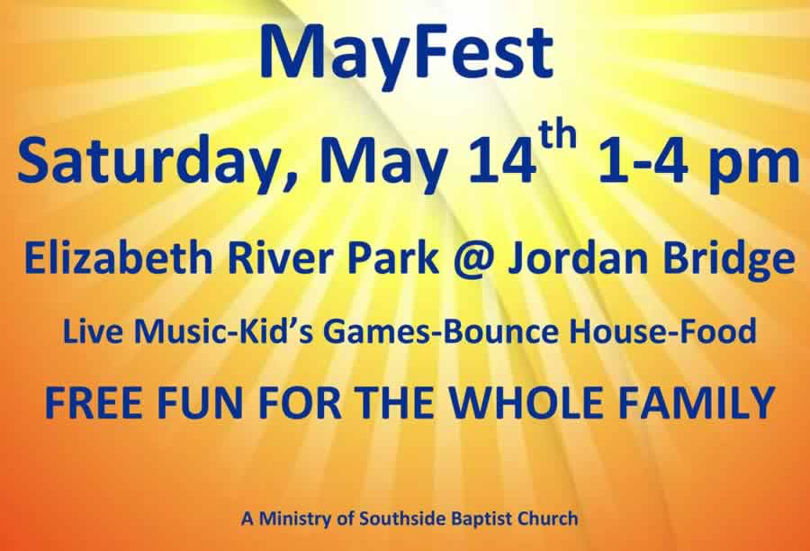 MayFest features free fun for the whole family at Elizabeth River Park May 14