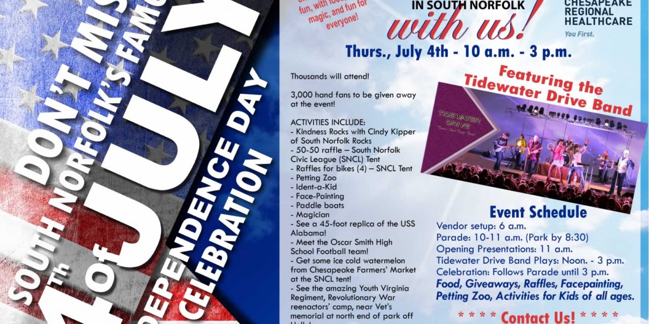 2019 Event Sponsors – South Norfolk 4th of July Celebration